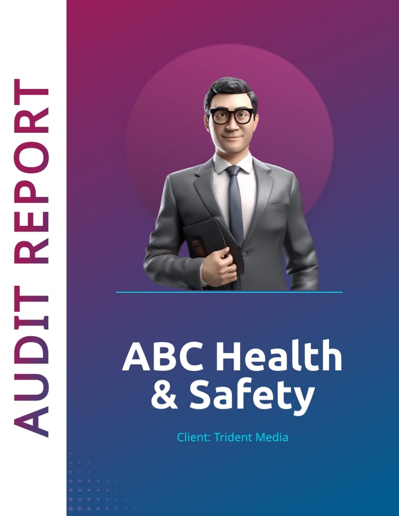 Corporate Health and Safety Audit Report Template