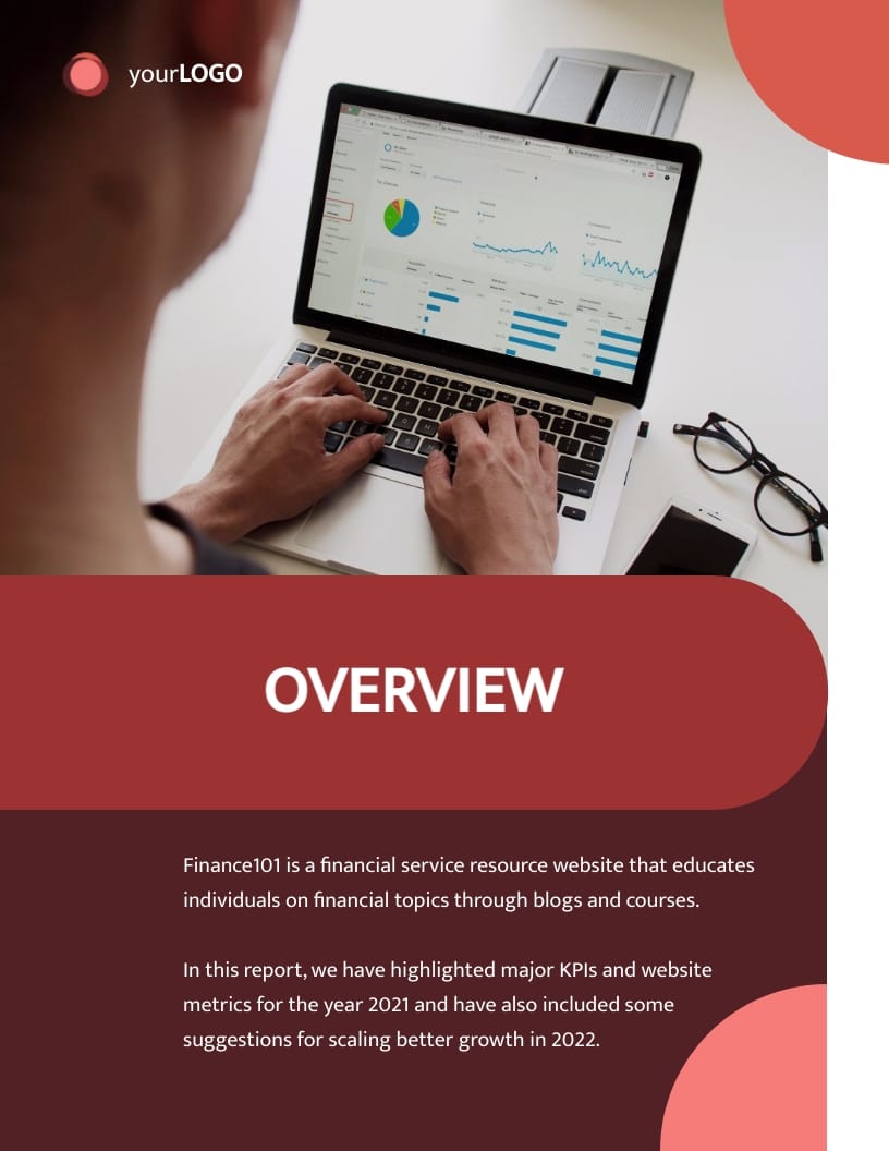 Corporate Performance Analysis Report Template | Visme