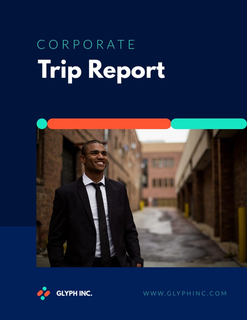 Corporate Trip Report 2 Template
