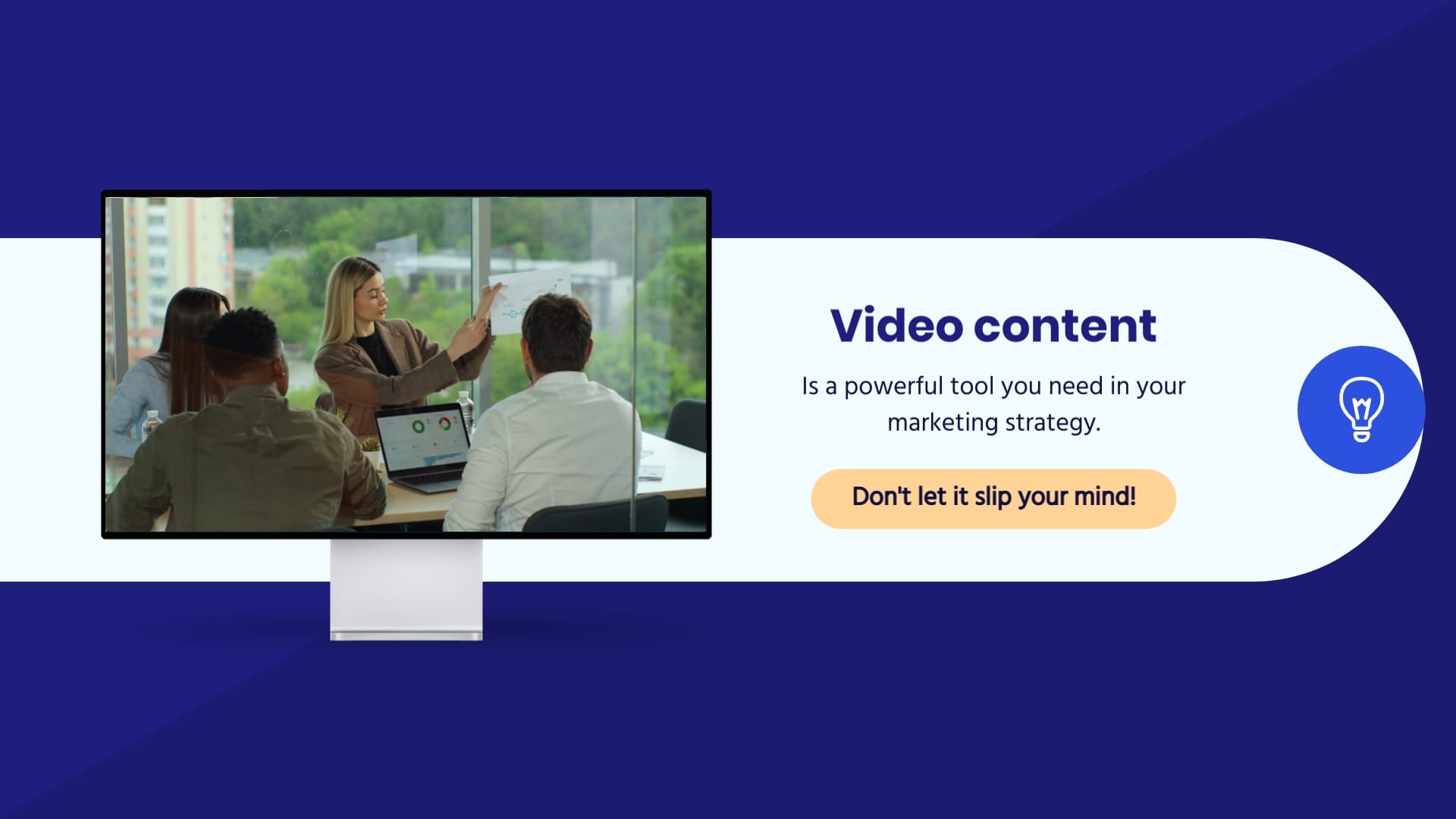 Corporate Video Infographic Template