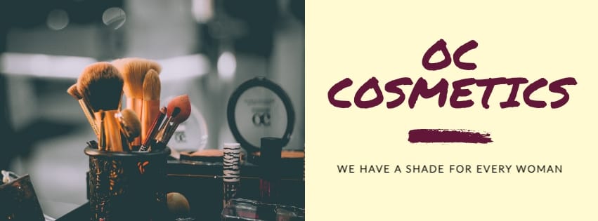 Cosmetics Facebook Cover Template