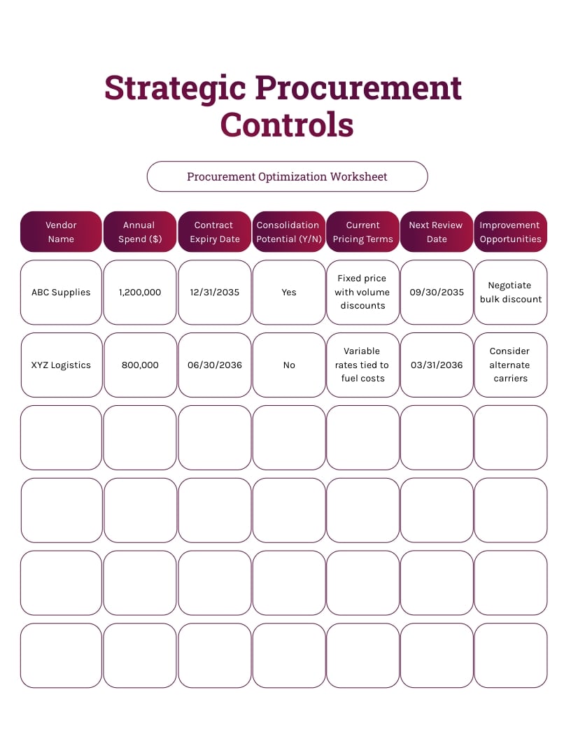 Cost Management Workbook Template - Slide 10 Cost Management Workbook Template - Slide 10