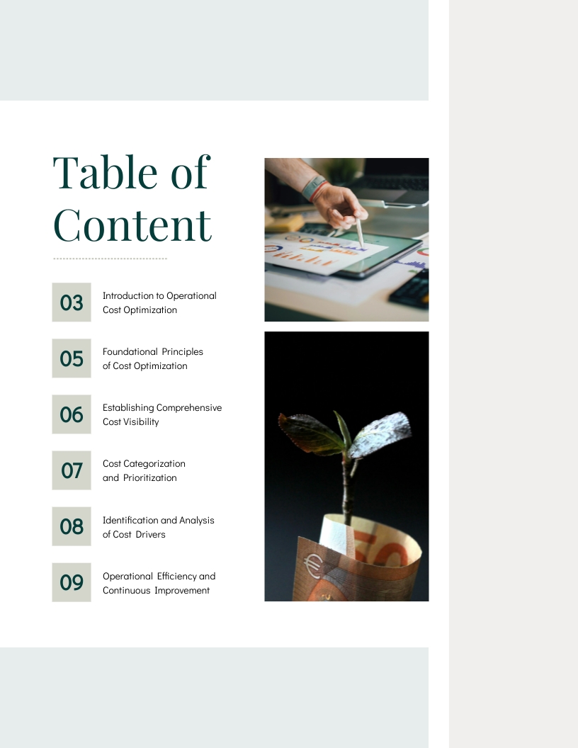 Cost Optimization Workbook Template - Slide 2 Cost Optimization Workbook Template - Slide 2