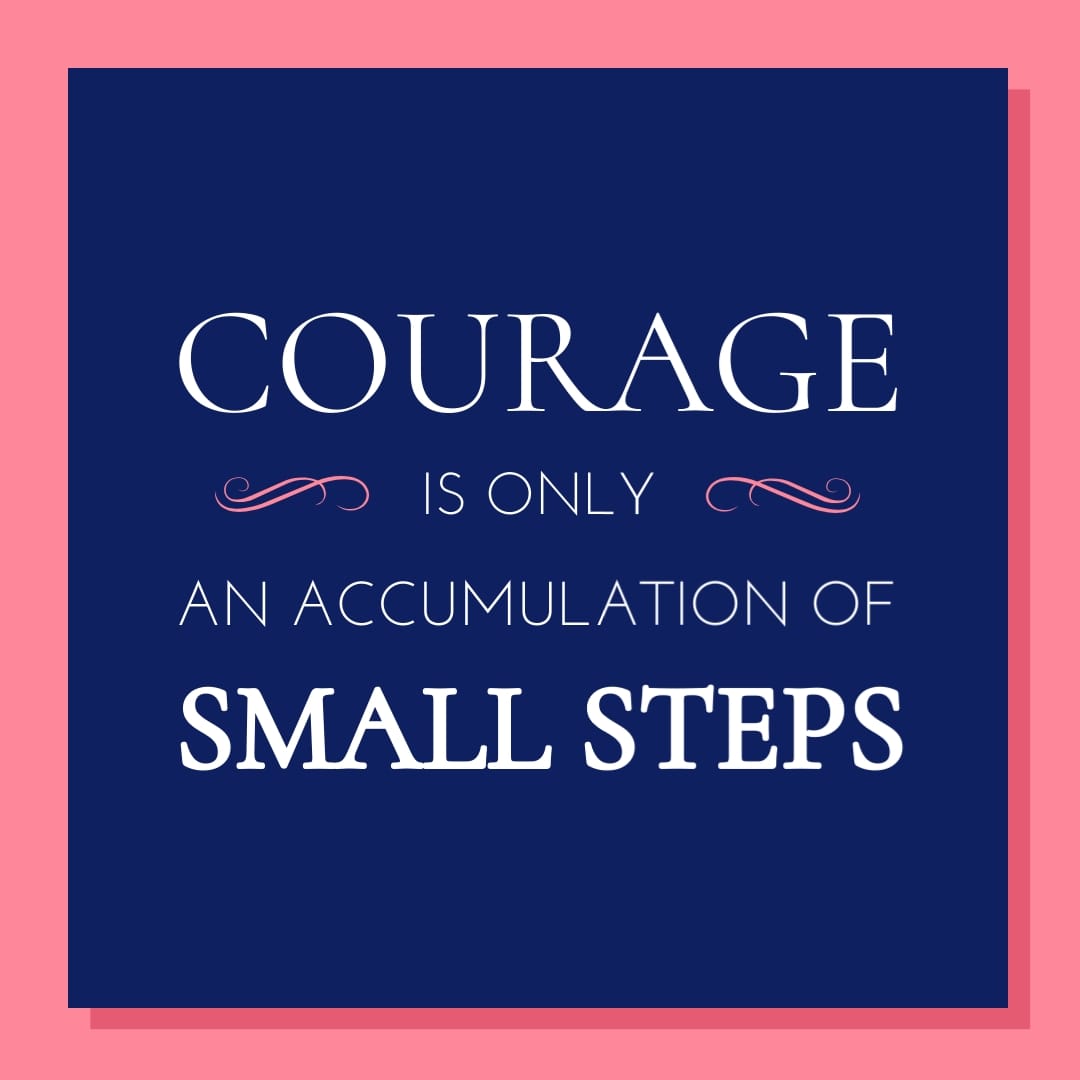 Courage Quote Instagram Post Template