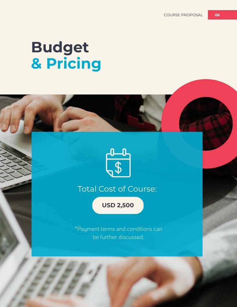 Course Proposal Template - Slide 6 Course Proposal Template - Slide 6