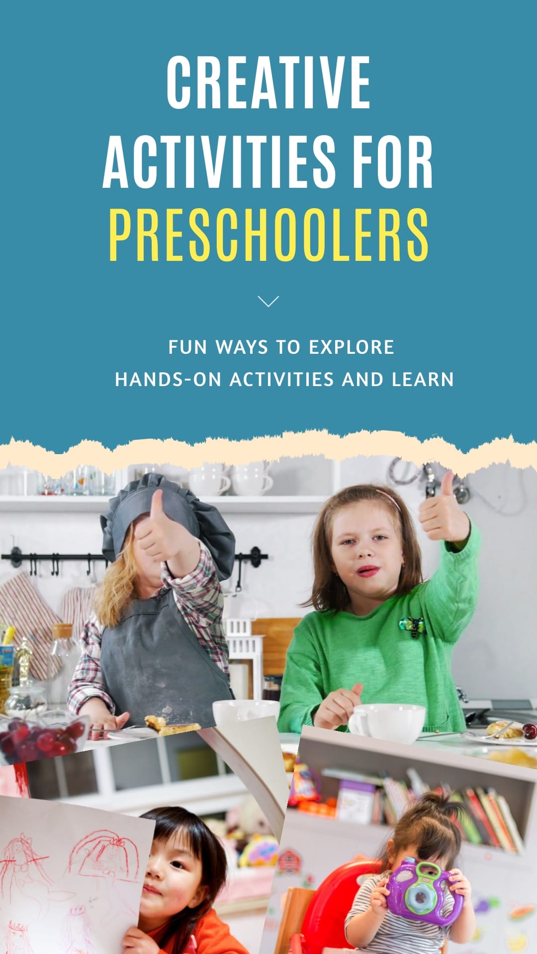 Creative Activities for Preschoolers Intro Vertical Template