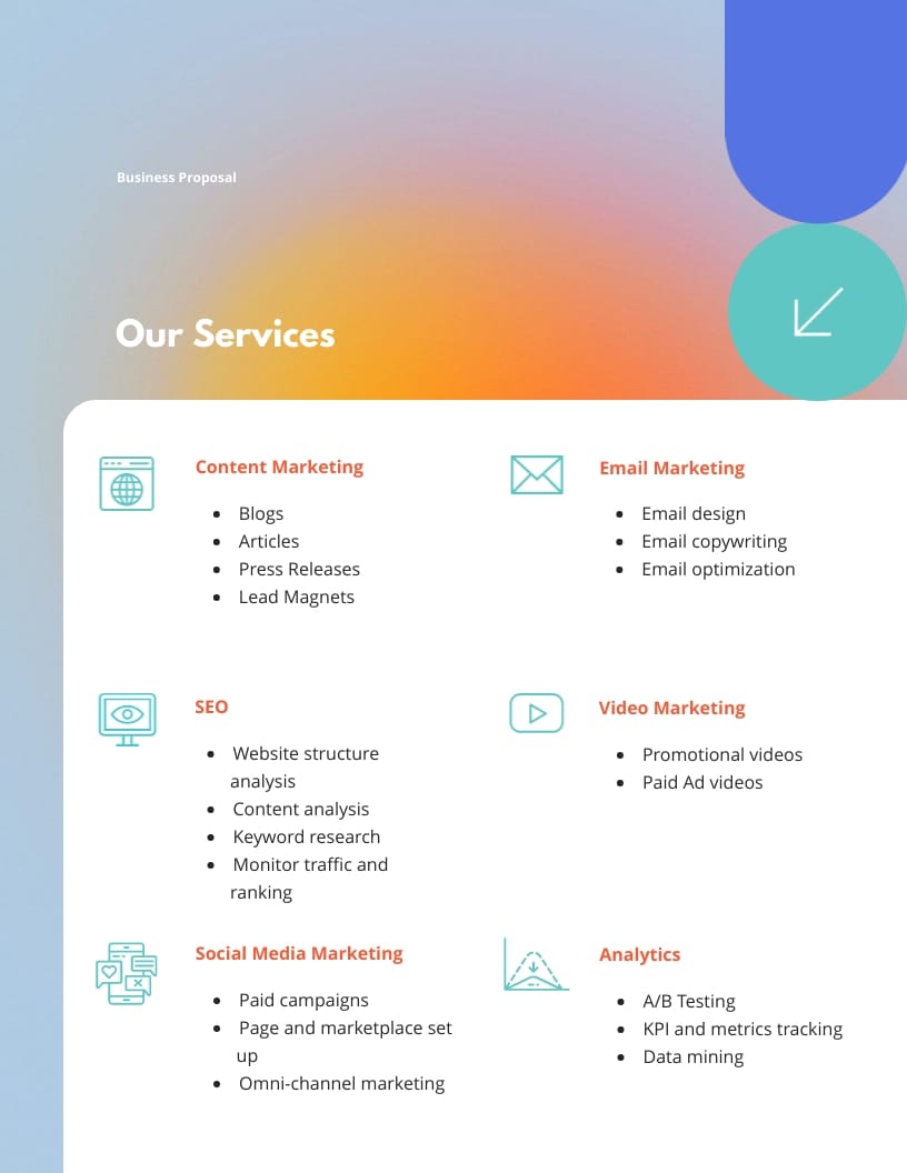 Creative Business Proposal Template - Slide 4 Creative Business Proposal Template - Slide 4