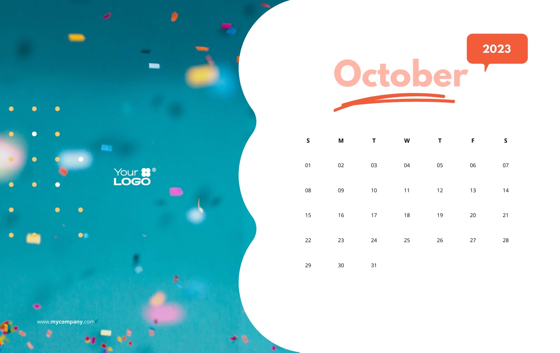 Creative Calendar Template | Visme