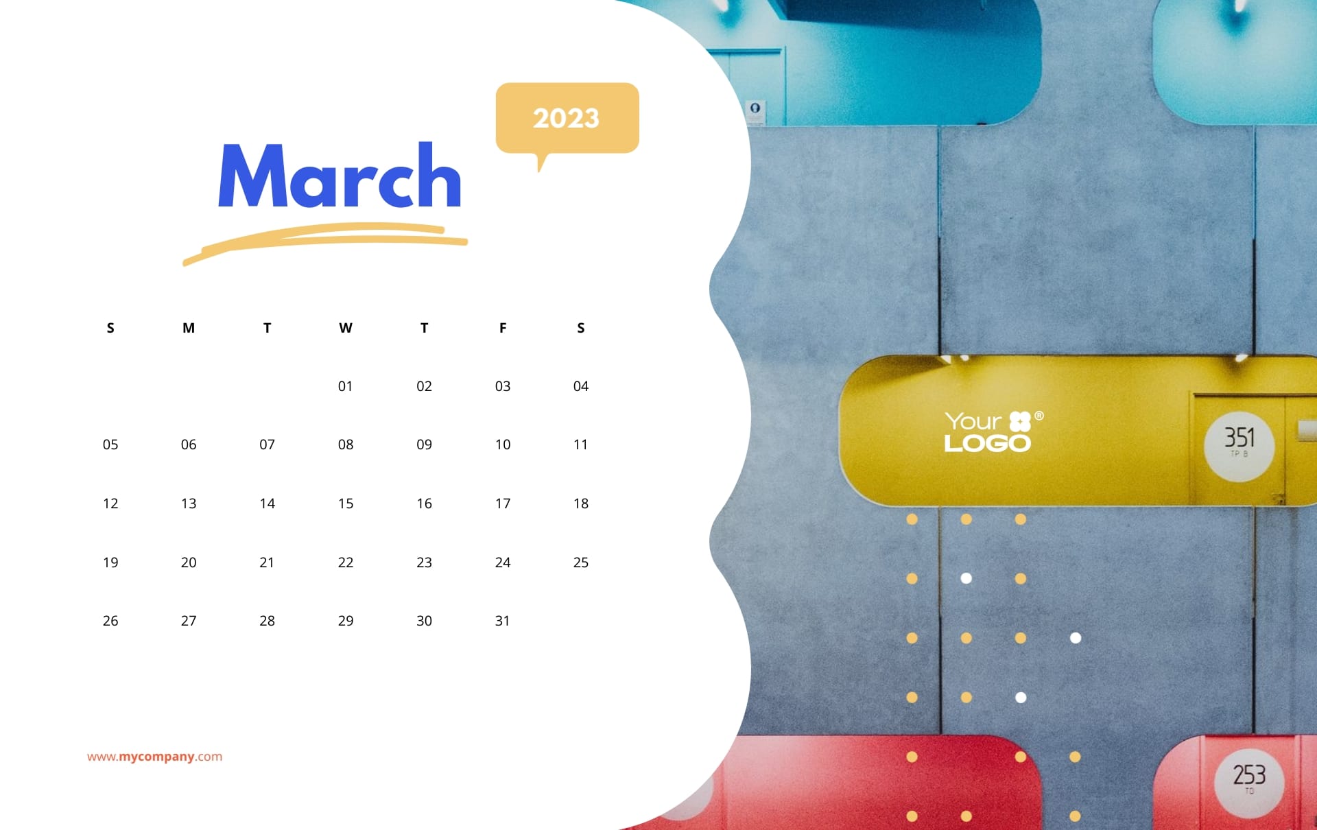 Creative Calendar Template | Visme