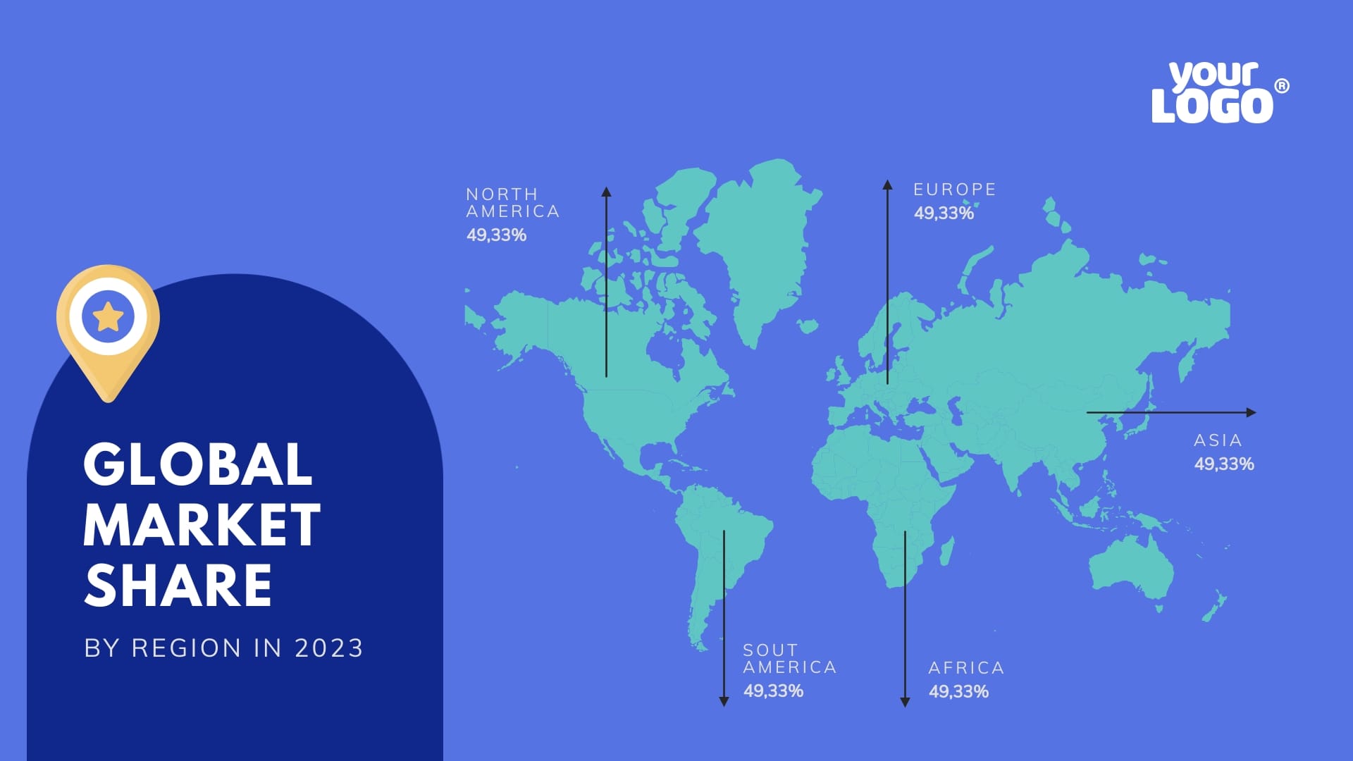Creative Choropleth Map Template
