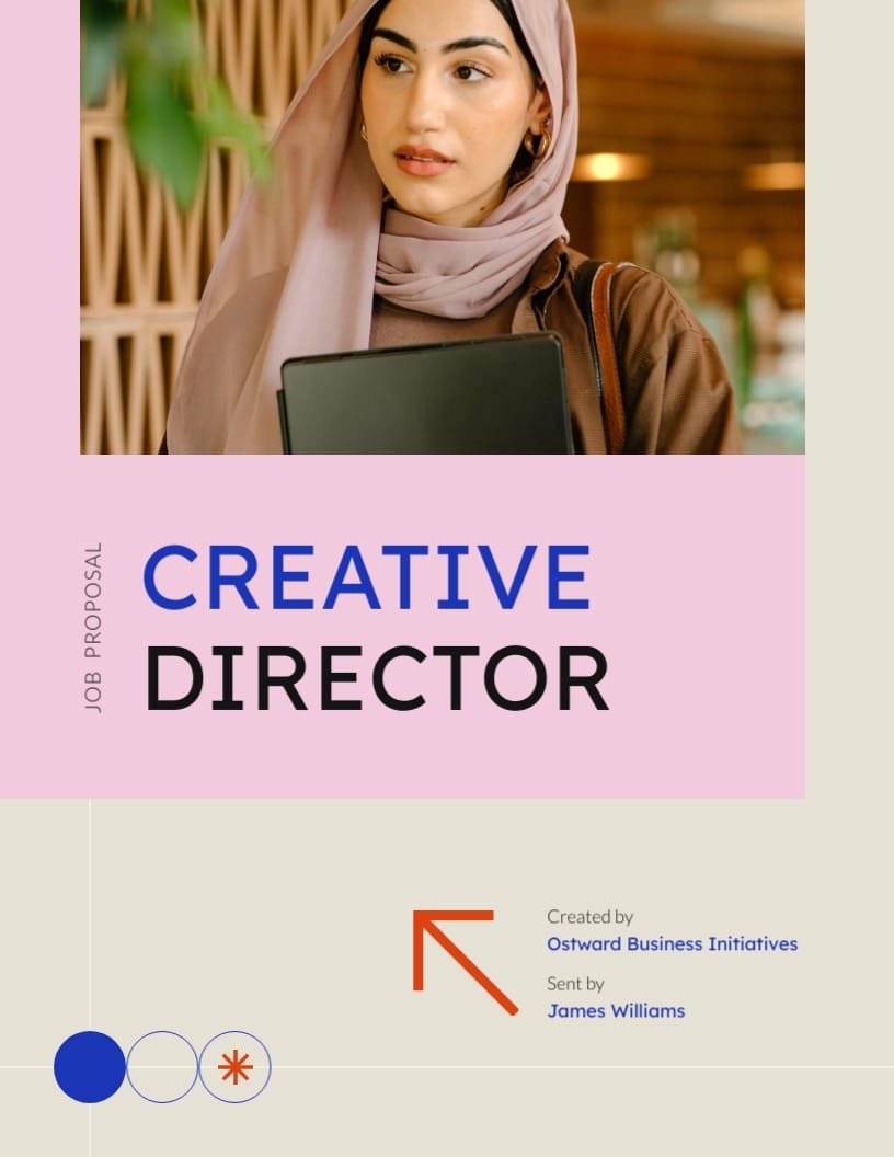 Creative Director Job Proposal Template