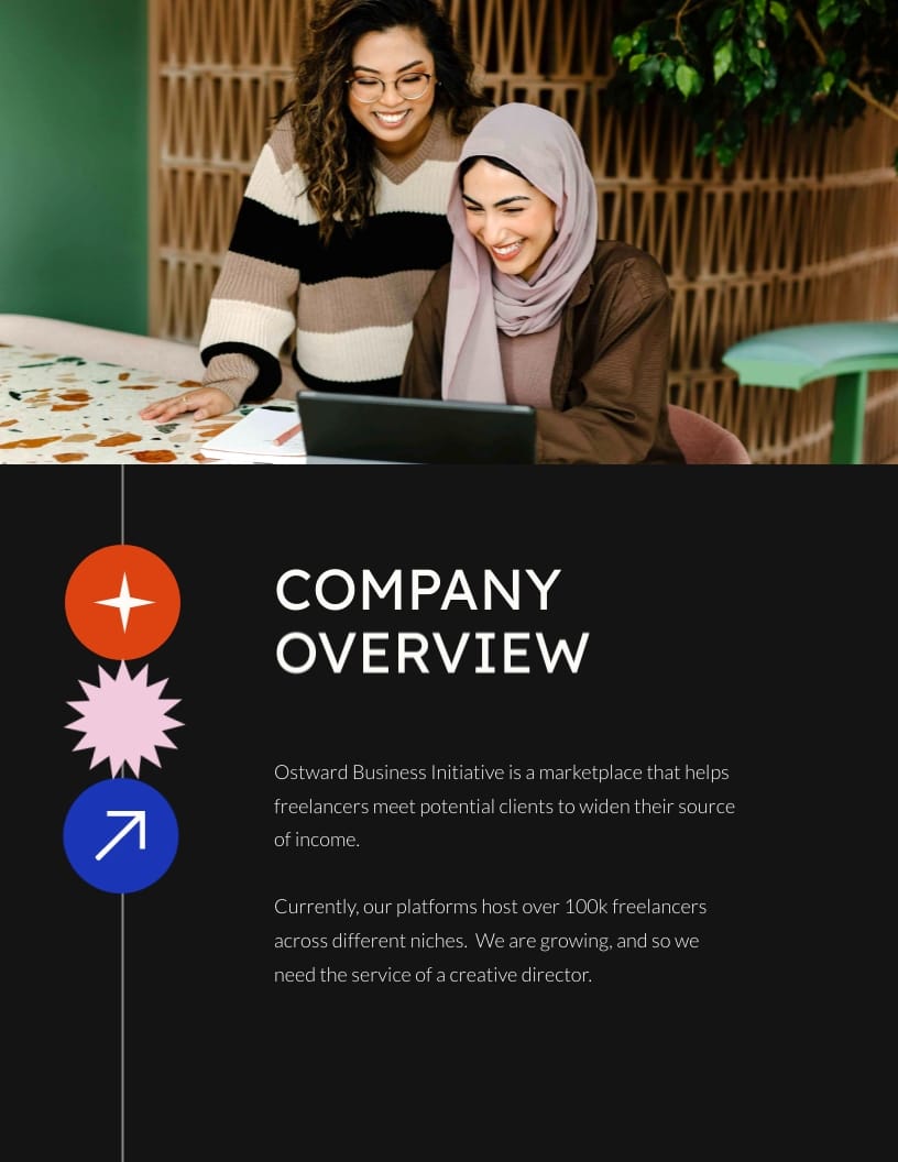 Creative Director Job Proposal Template - Slide 3 Creative Director Job Proposal Template - Slide 3