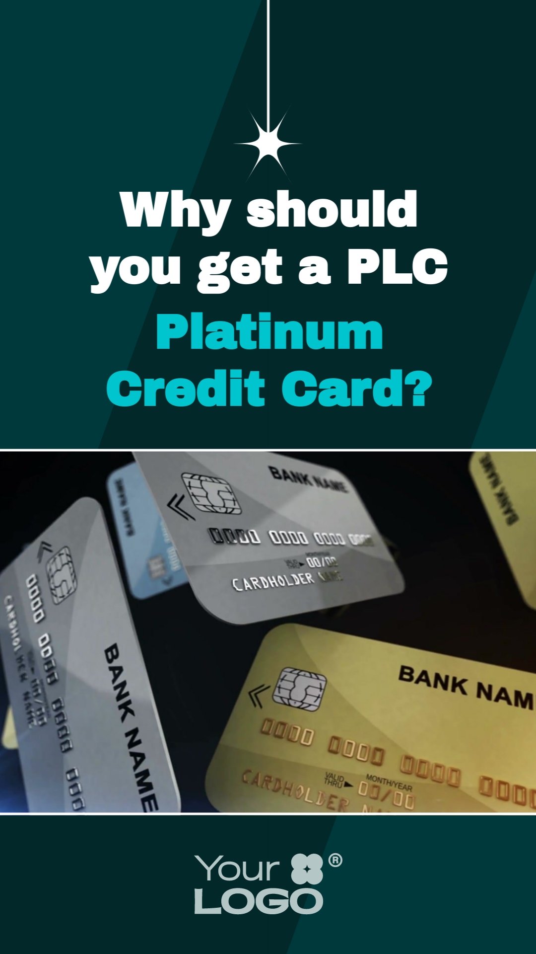Credit Card Benefits Facebook Story Video Template