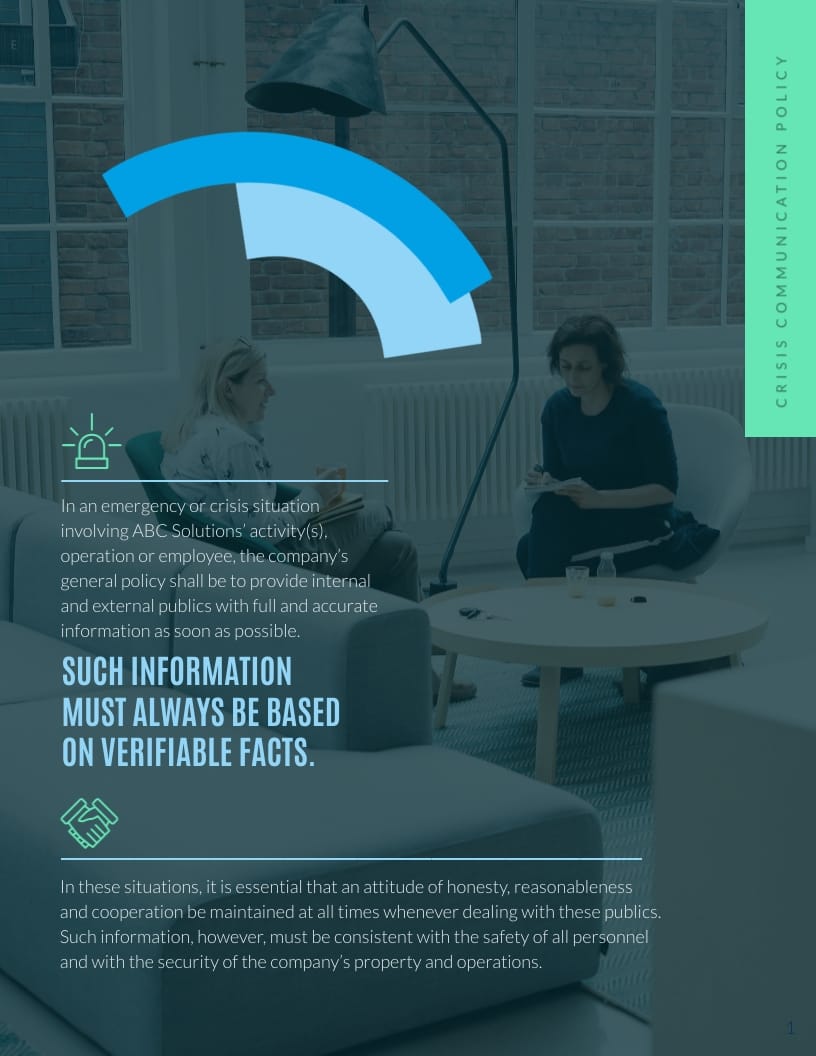 Crisis Communication Plan