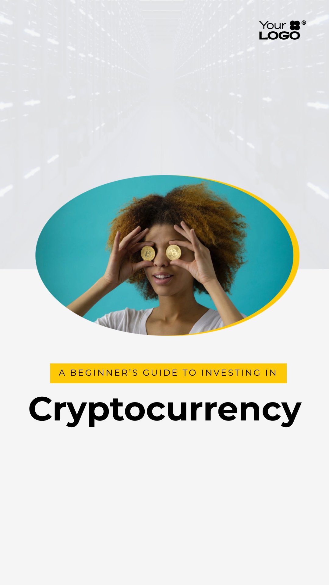 Cryptocurrency Explainer Video Vertical Template