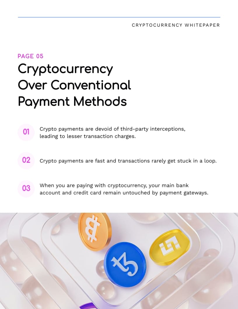 Cryptocurrency Whitepaper Template - Slide 7 Cryptocurrency Whitepaper Template - Slide 7
