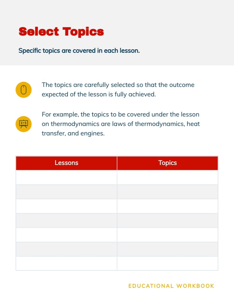 Curriculum Workbook Template - Slide 12 Curriculum Workbook Template - Slide 12