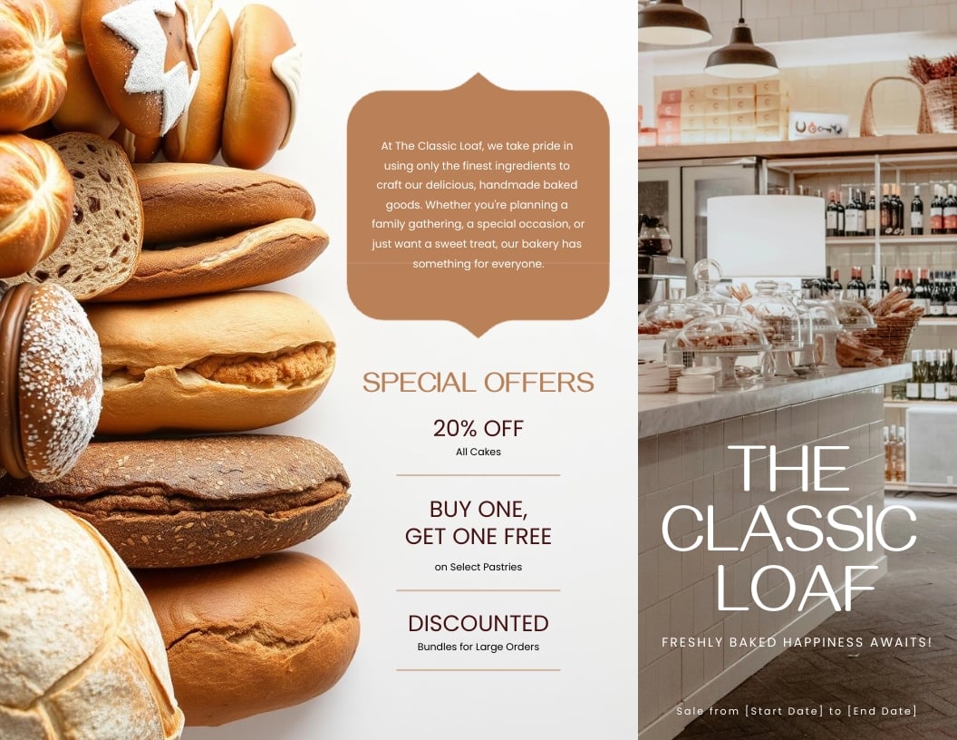 Custom Z-Fold Brochure Template