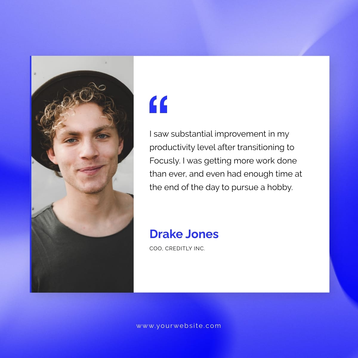 Customer Review LinkedIn Post Template