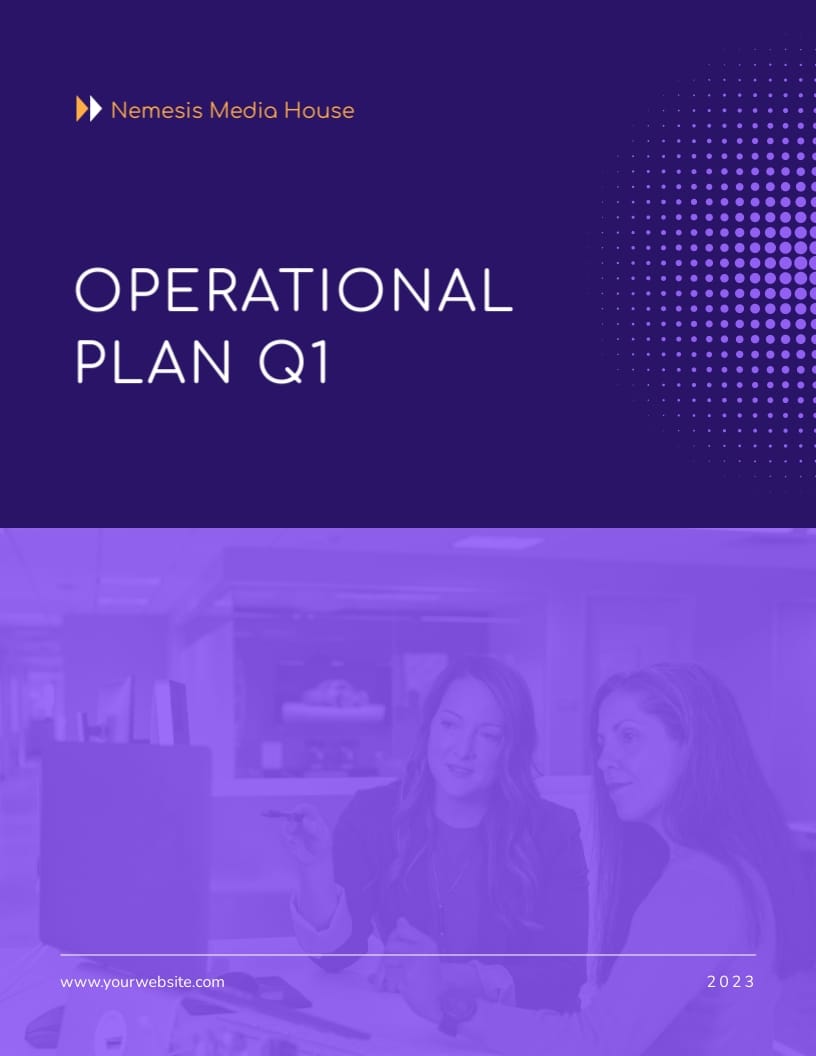 Customer Service Operation Plans Template