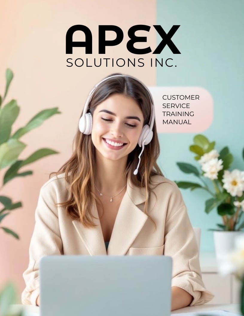 Customer Service Representative Training Manual Template