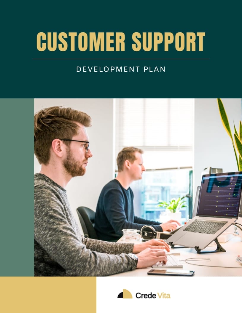 Customer Support Team Development Plan Template
