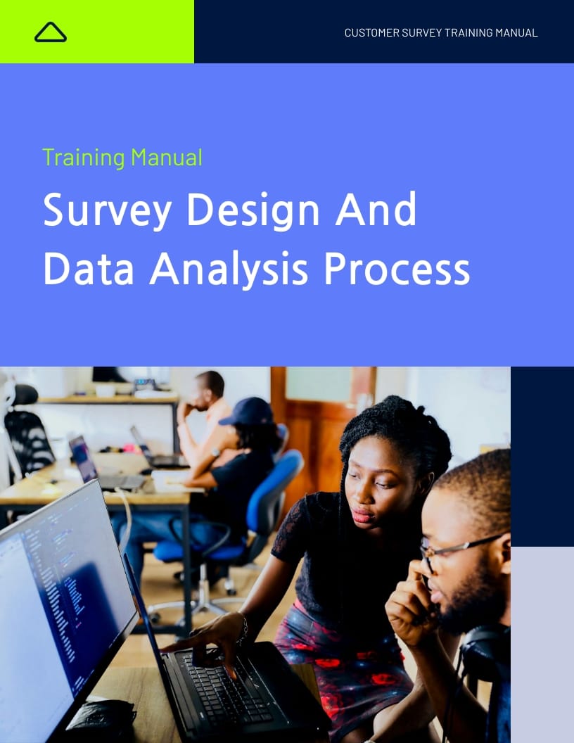 Customer Survey Training Manual Template