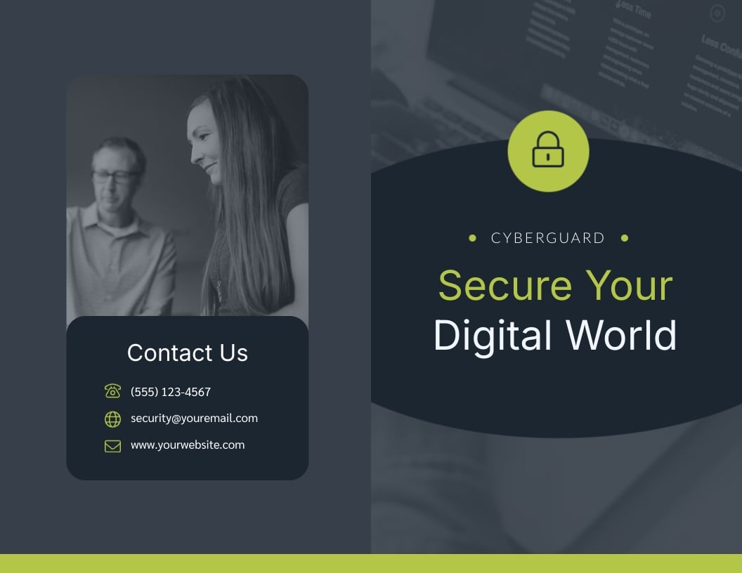 Cyber Security Brochure Template