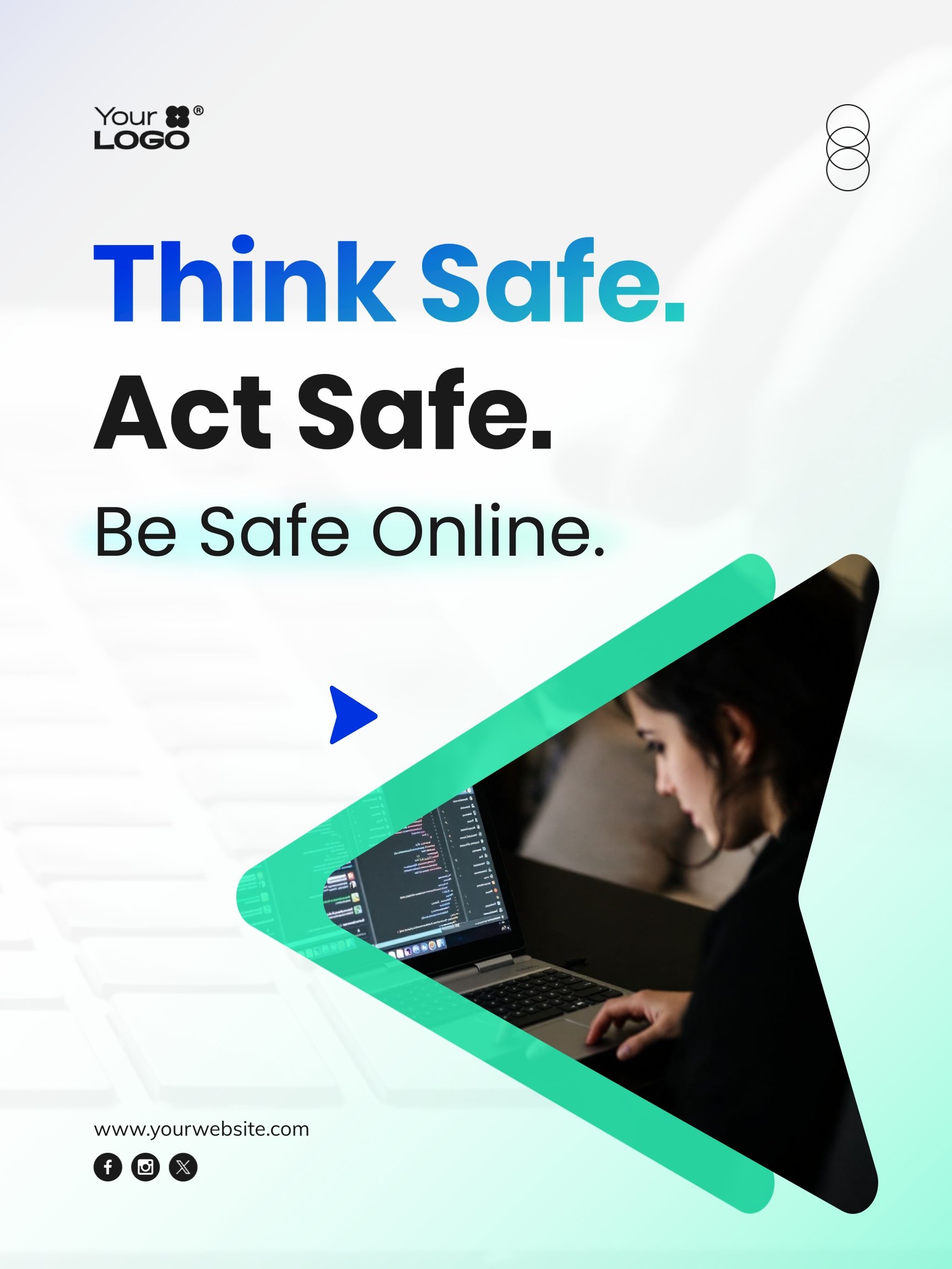 Cybersafety Poster Template