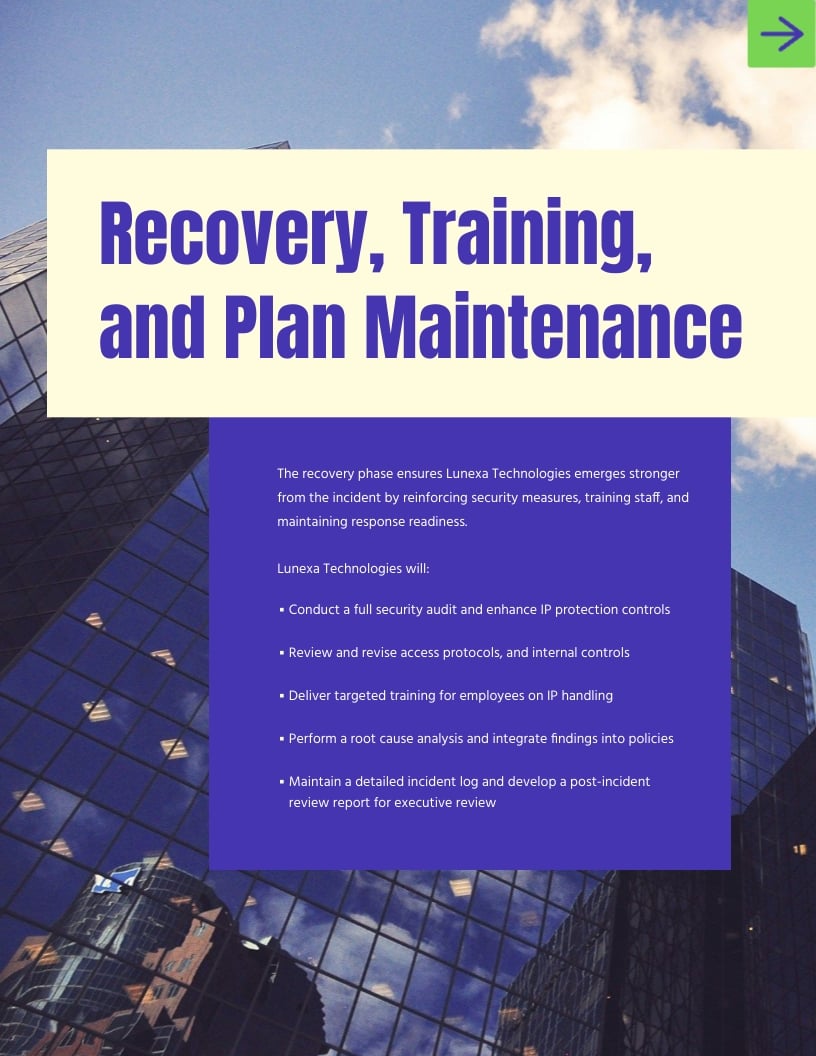 Cybersecurity Crisis Management Plan