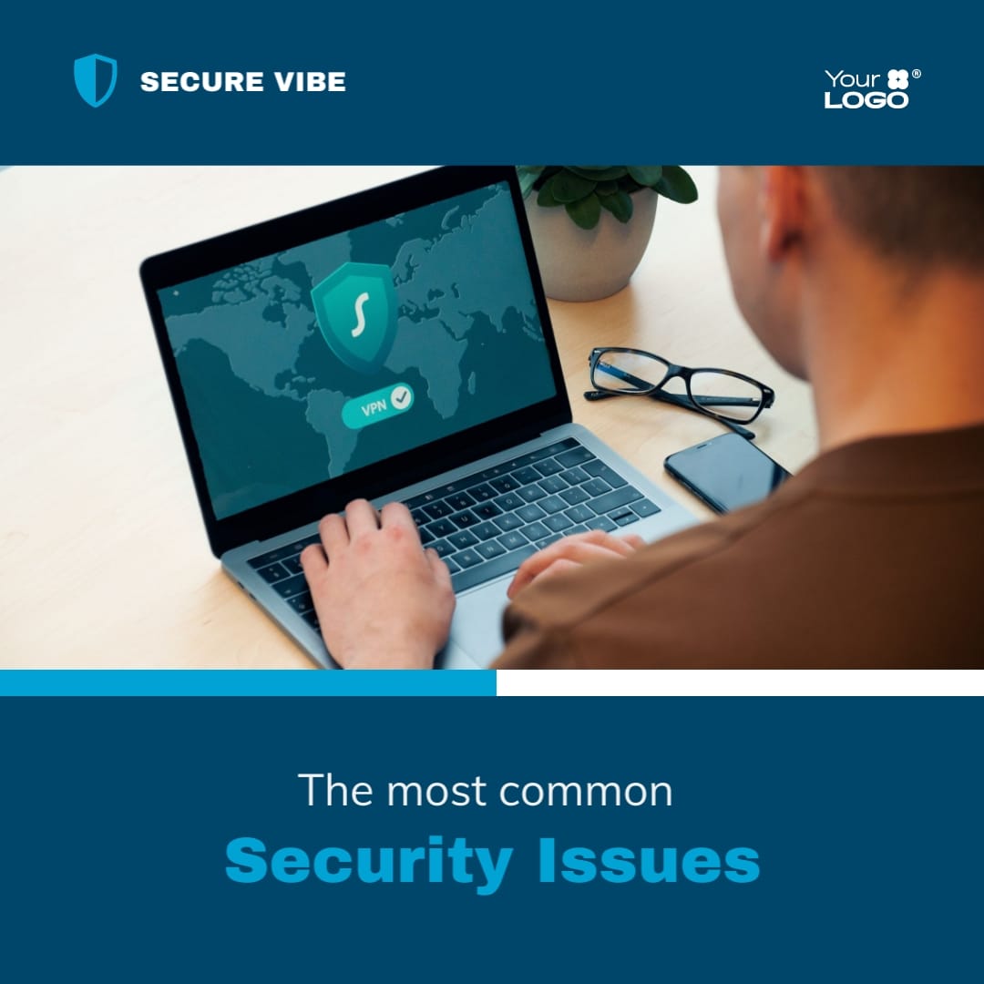 Cybersecurity Instagram Video Post Template