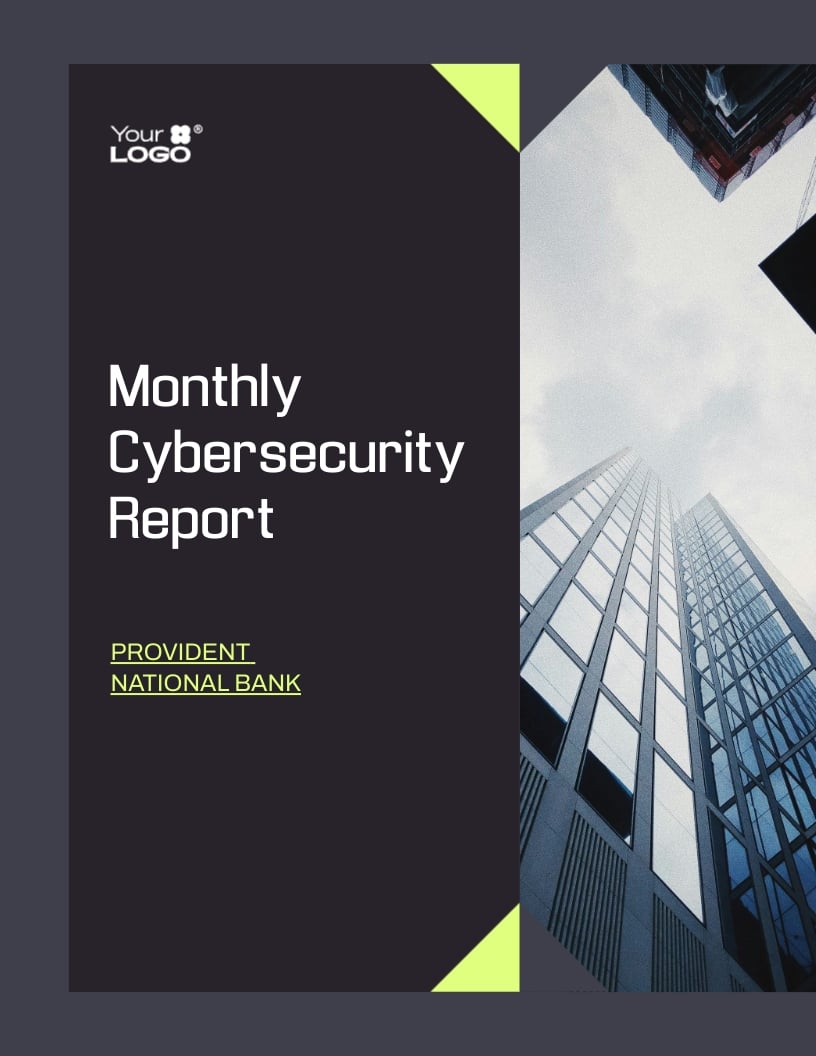 Cybersecurity Report Template