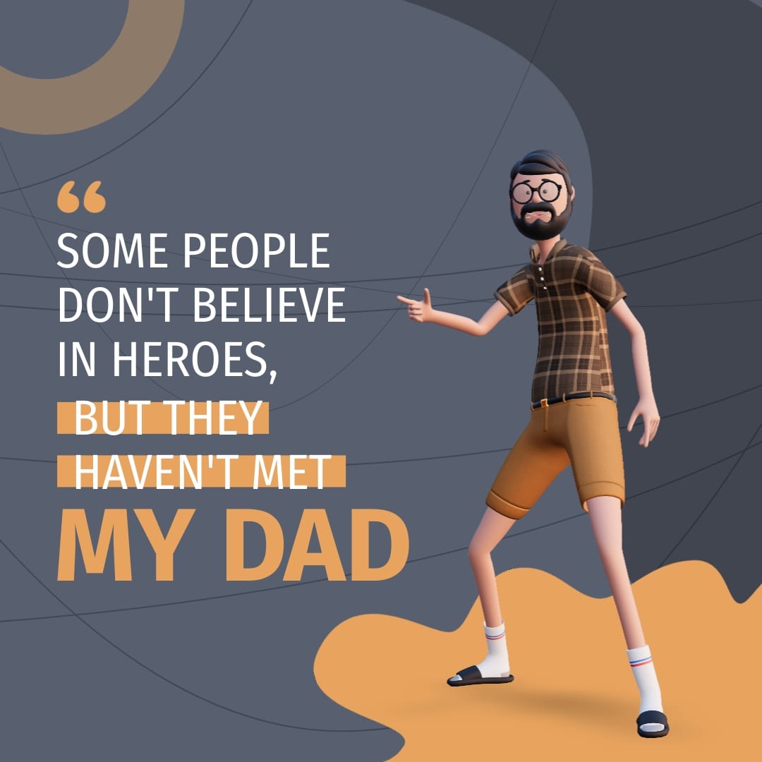 Dad Quote Instagram Post Template Dad Quote Instagram Post Template