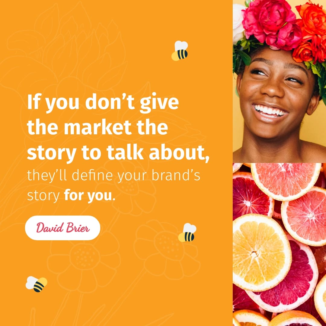 David Brier Animated Quote Square Template