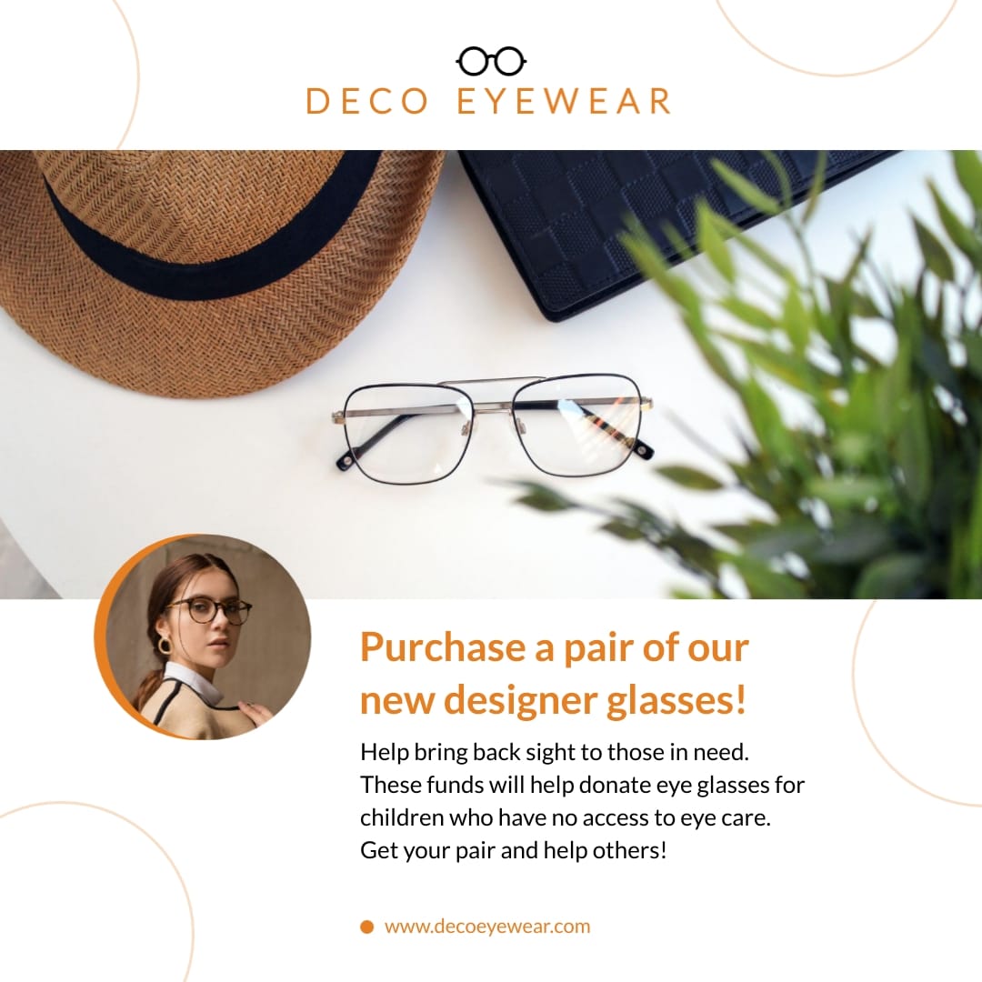 Deco Eyewear Animated Square Template