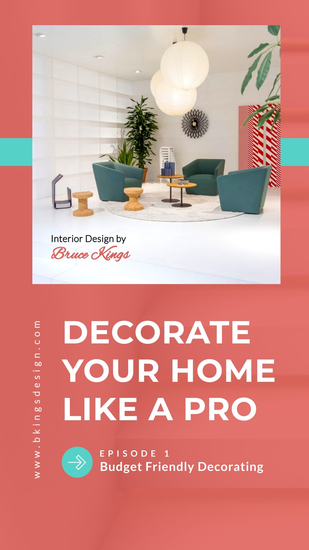 Decorate Your Home Like a Pro Intro Vertical Template