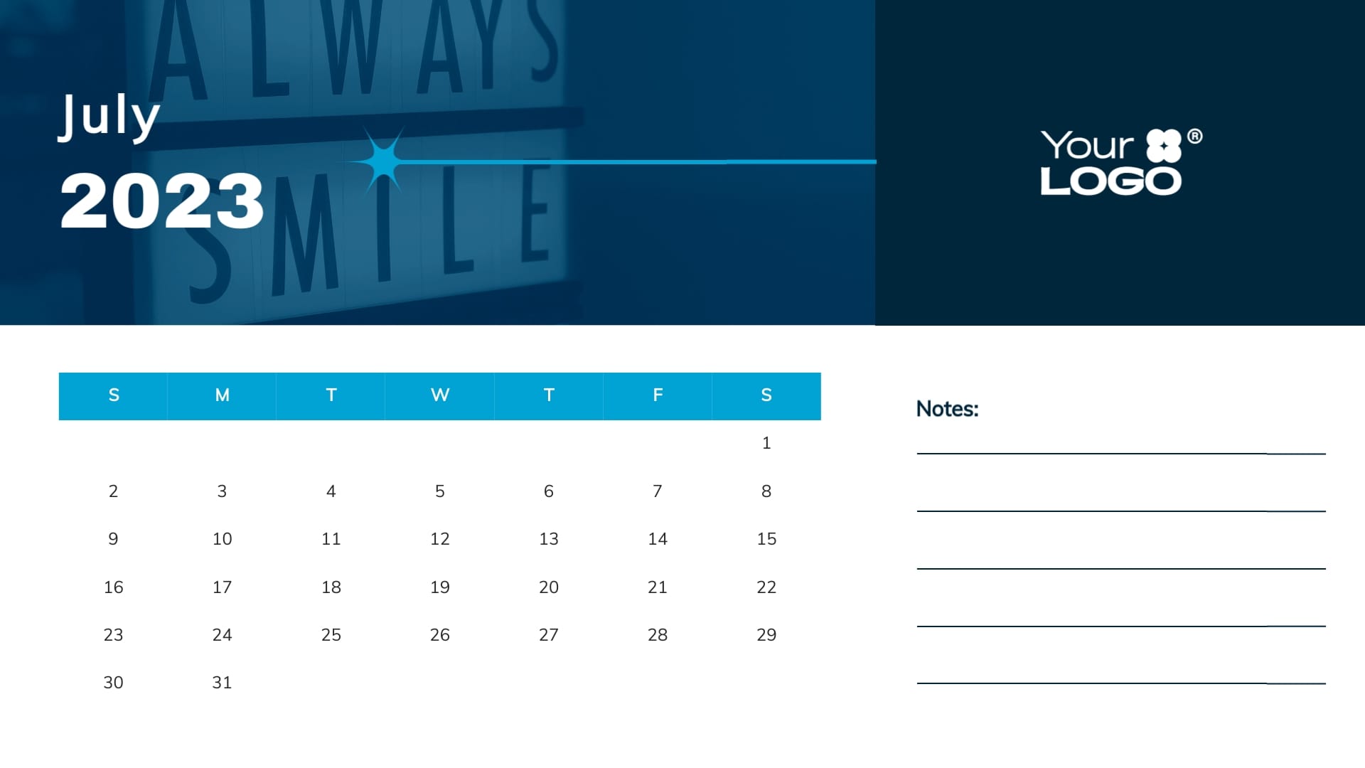 Dentist Clinic Calendar Template - Slide 7 Dentist Clinic Calendar Template - Slide 7