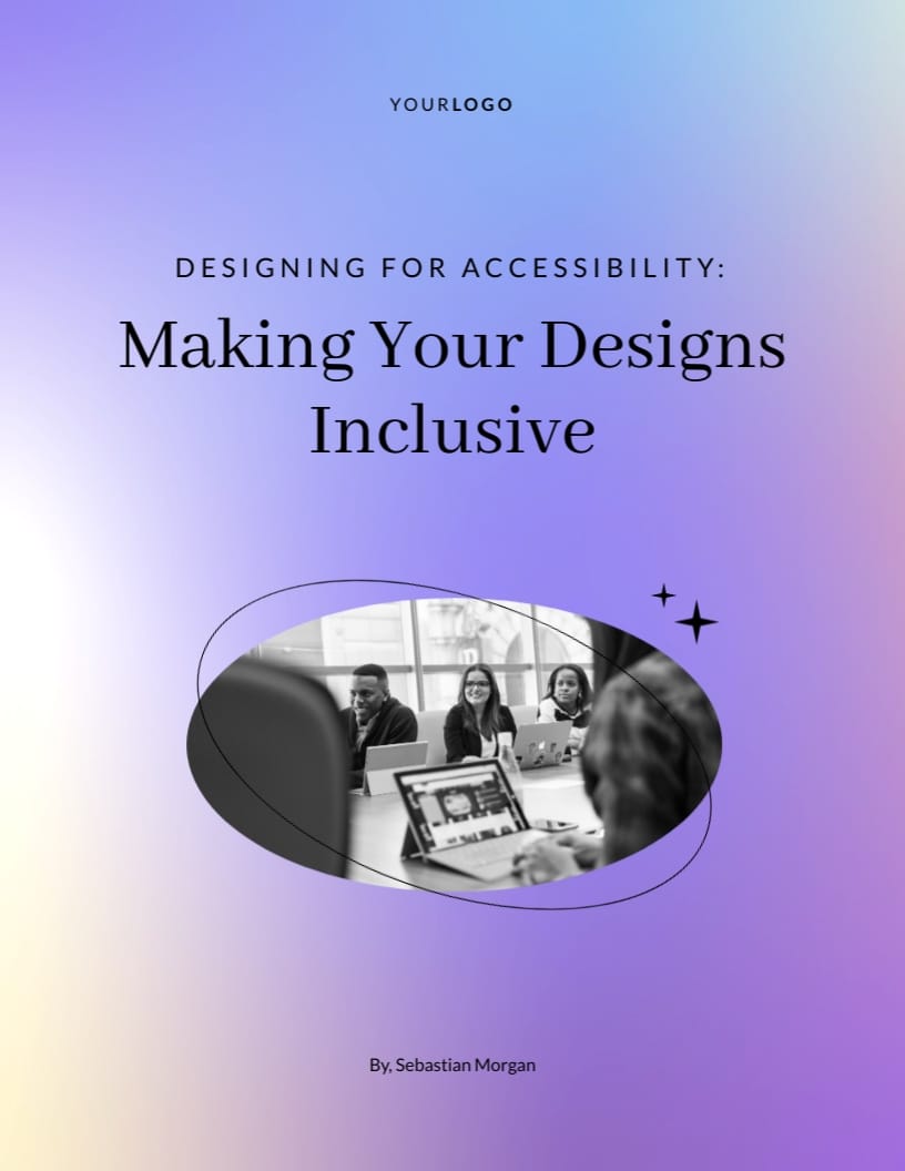 Design Accessibility Ebook Template