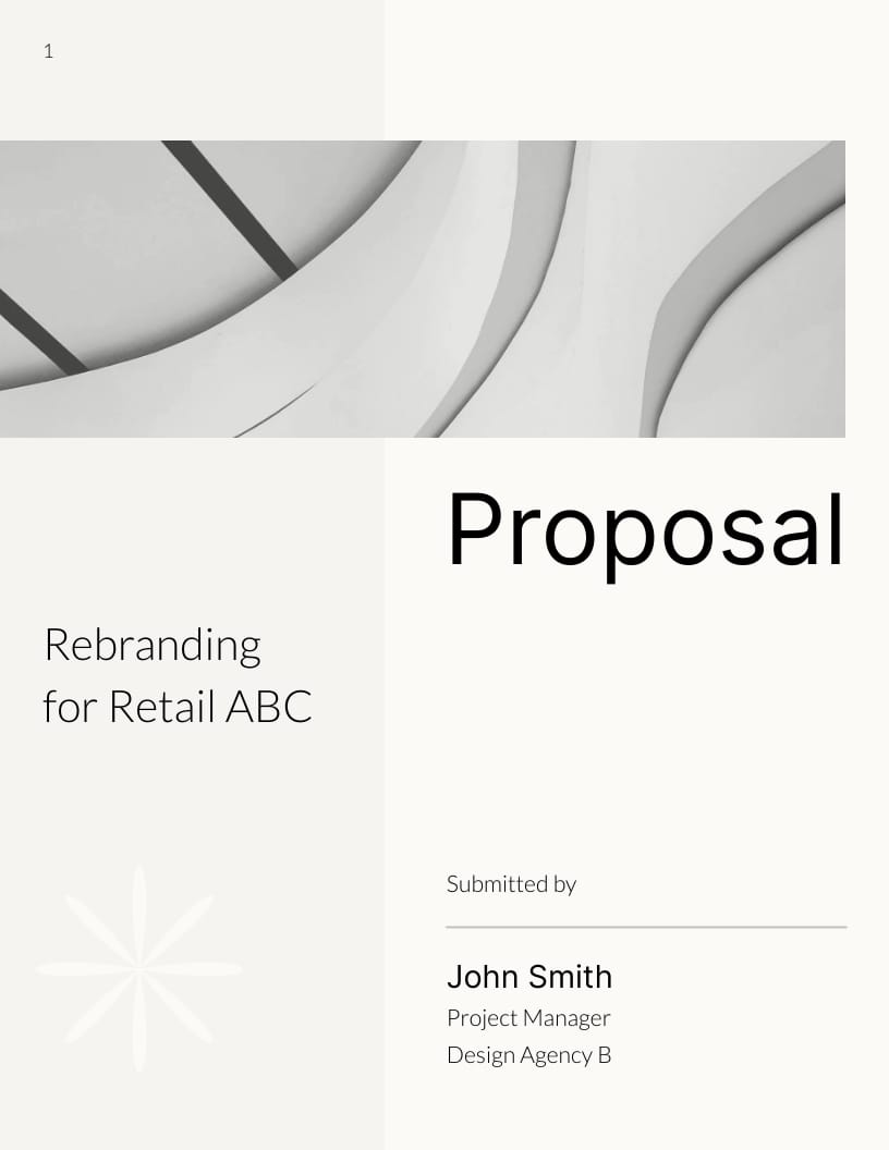 Design Agency Proposal Template