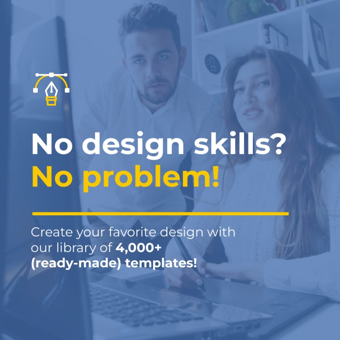 Design Software Twitter Video Ad Square Template