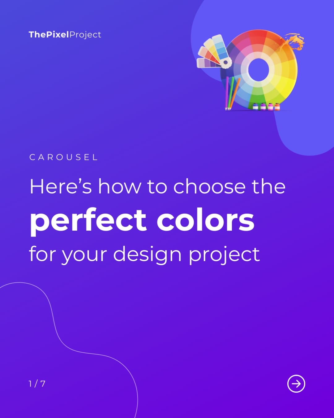 Design Tips Twitter Carousel Vertical Template