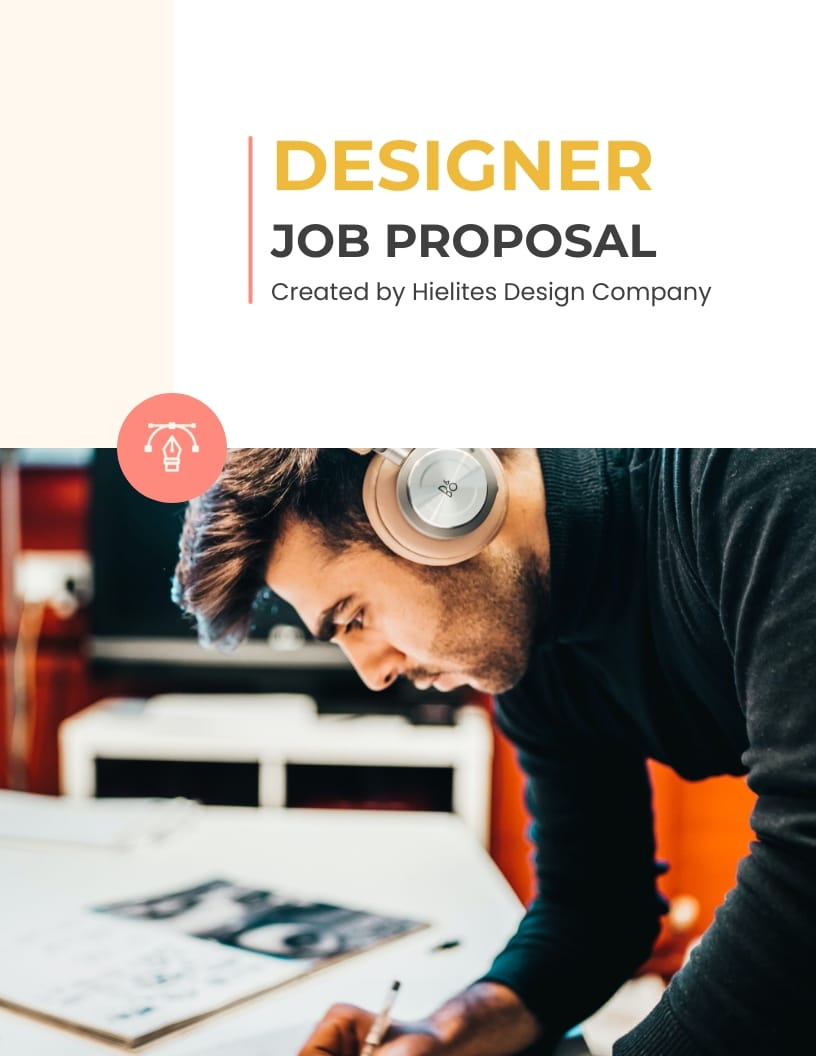 Designer Job Proposal Template