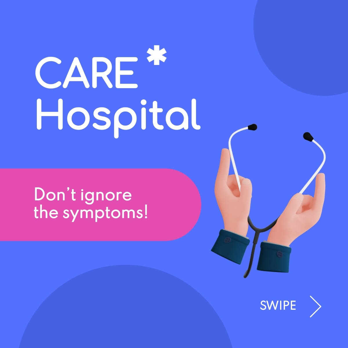 Diabetes Awareness Instagram Carousel Post Template