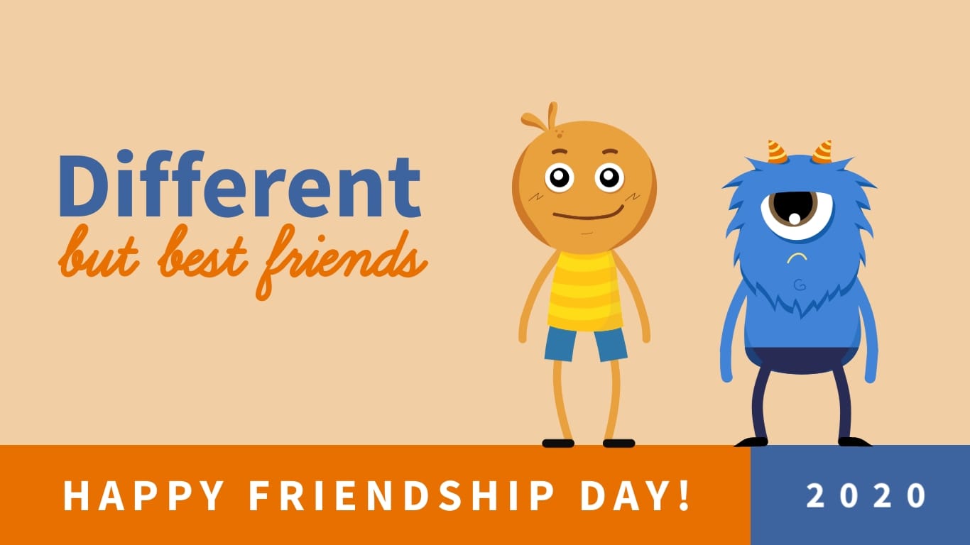 Different Besties - Twitter Ad Template