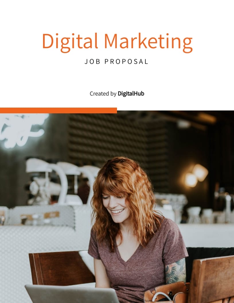Digital Marketer Job Proposal Template