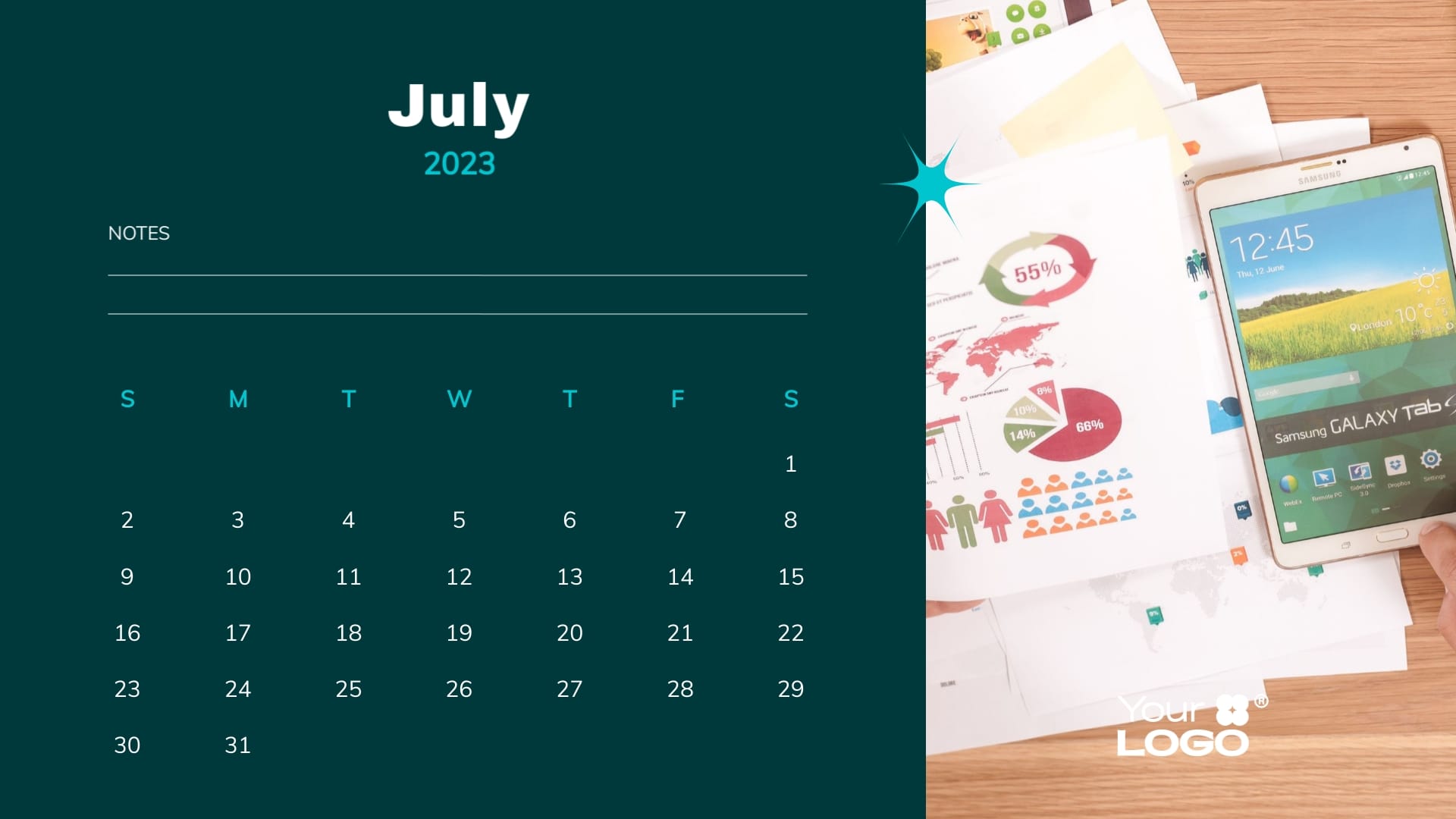 Digital Marketing Agency Calendar Template - Slide 7 Digital Marketing Agency Calendar Template - Slide 7