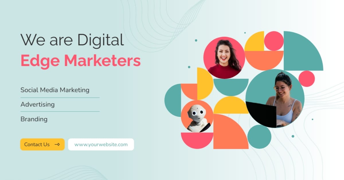 Digital Marketing Facebook Ad Template