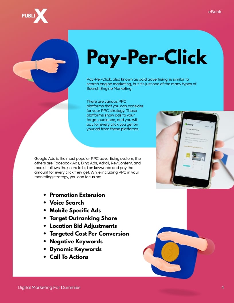 Digital Marketing For Dummies Ebook Template - Slide 10 Digital Marketing For Dummies Ebook Template - Slide 10