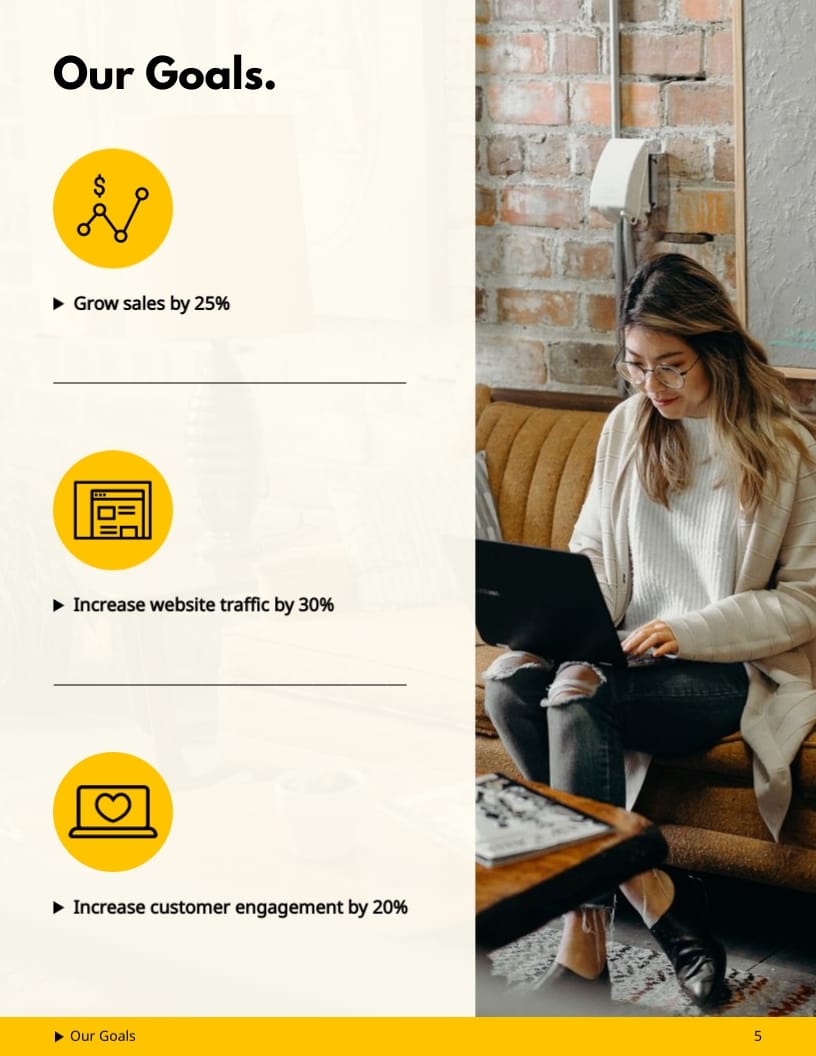Digital - Marketing Plan Template | Visme