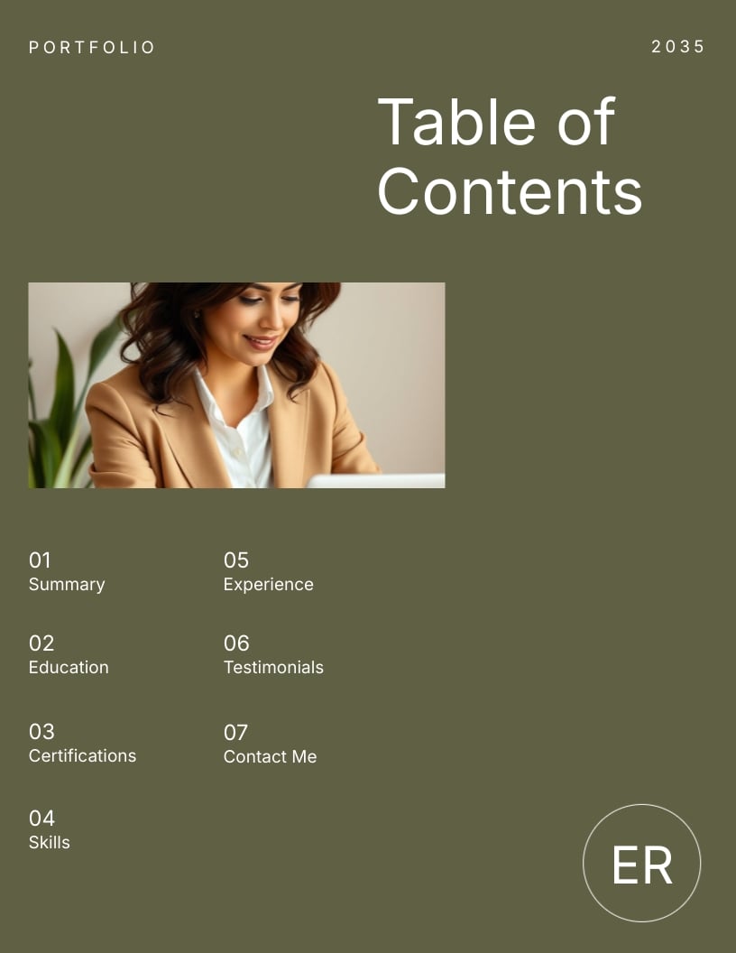 Digital Product Designer Portfolio Template - Slide 2 Digital Product Designer Portfolio Template - Slide 2